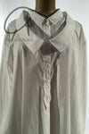 Marc le bihan double -neck shirt 2630 white